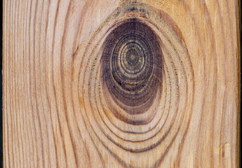 Knots and layers of wood planks
