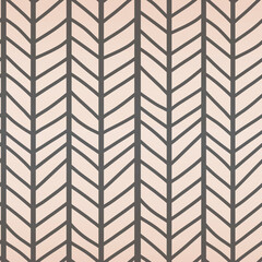 Fake braided grey and white knitted simple drawing seamless pattern on yellow gradient background