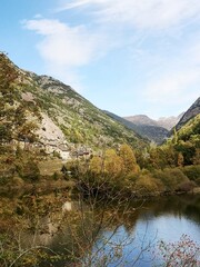 Fototapeta premium Tavascan, Lerida, Cataluña, España