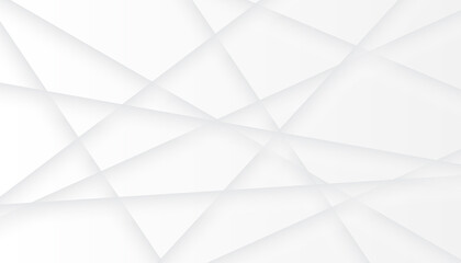 Abstract white and gray color background. Modern gradient lines stripes pattern template wallpaper. Vector illustration.