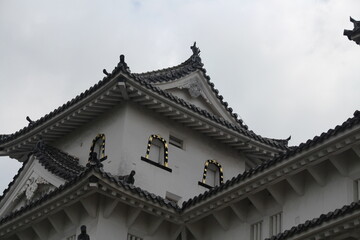 Fototapeta na wymiar Castillo Himeji, Japón. También conocido como el castillo de garza blanca.