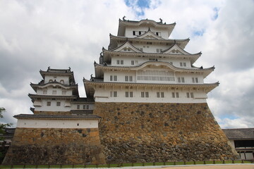 Castillo Himeji, Jap&oacute;n. Tambi&eacute;n conocido como el castillo de garza blanca.