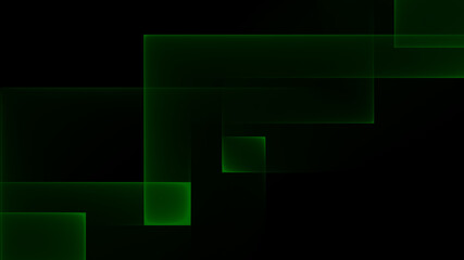 Fototapeta na wymiar Abstrakter Hintergrund 4k grün hell dunkel schwarz Quadrate Wellen Linien Wellness