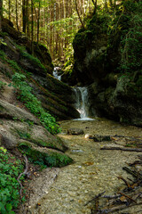 The 7 ladders canyon in Romania