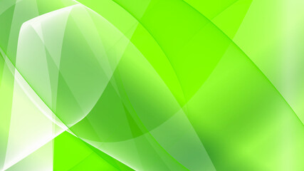 Background abstract 8K green light green white dark green waves lines curves gradient