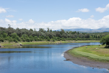 Fototapeta na wymiar Mountain River in Cordoba, Argentina