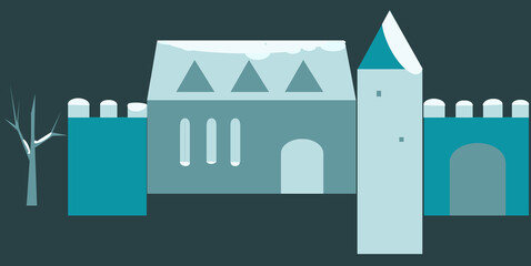 Stadtpanorama Illustriert