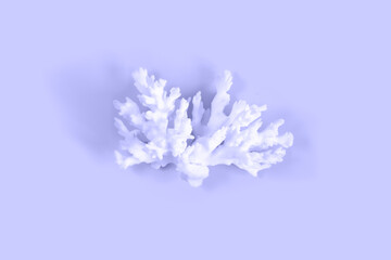 color of the Year 2022. Trendy gradient colors palette. Skeleton of coral polyps .