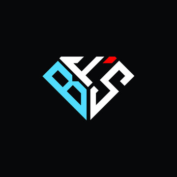 BFS letter logo creative design. BFS unique design