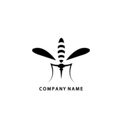 mosquito logo vector template