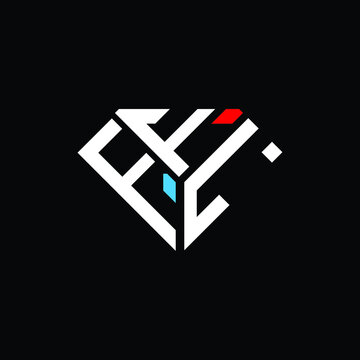 FFL letter logo creative design. FFL unique design