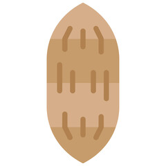 cassava flat icon
