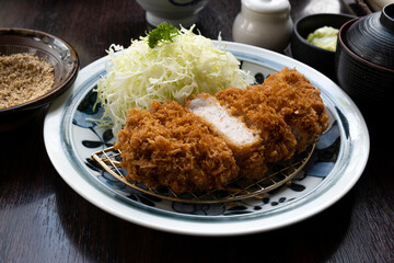 Pork Tonkatsu, a popular Japanese dish