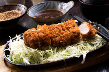 Pork Tonkatsu, a popular Japanese dish