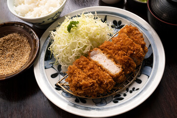 Pork Tonkatsu, a popular Japanese dish