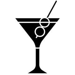 cocktail solid icon
