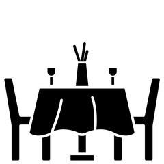 dinner solid icon