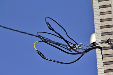 家庭への電気配線