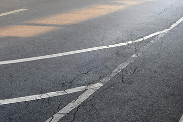 Fototapeta premium asphalt road texture
