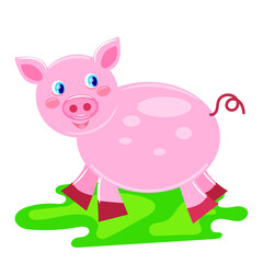 pink piglet