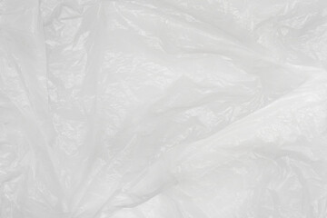 White cellophane bag background texture