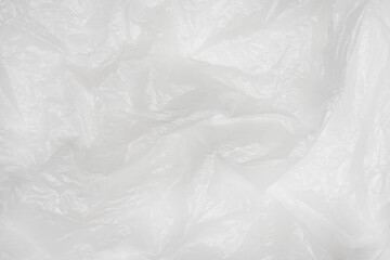 White cellophane bag background texture