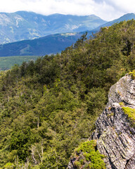Beautiful landscape on the slopes of Stara Planina, Serbia