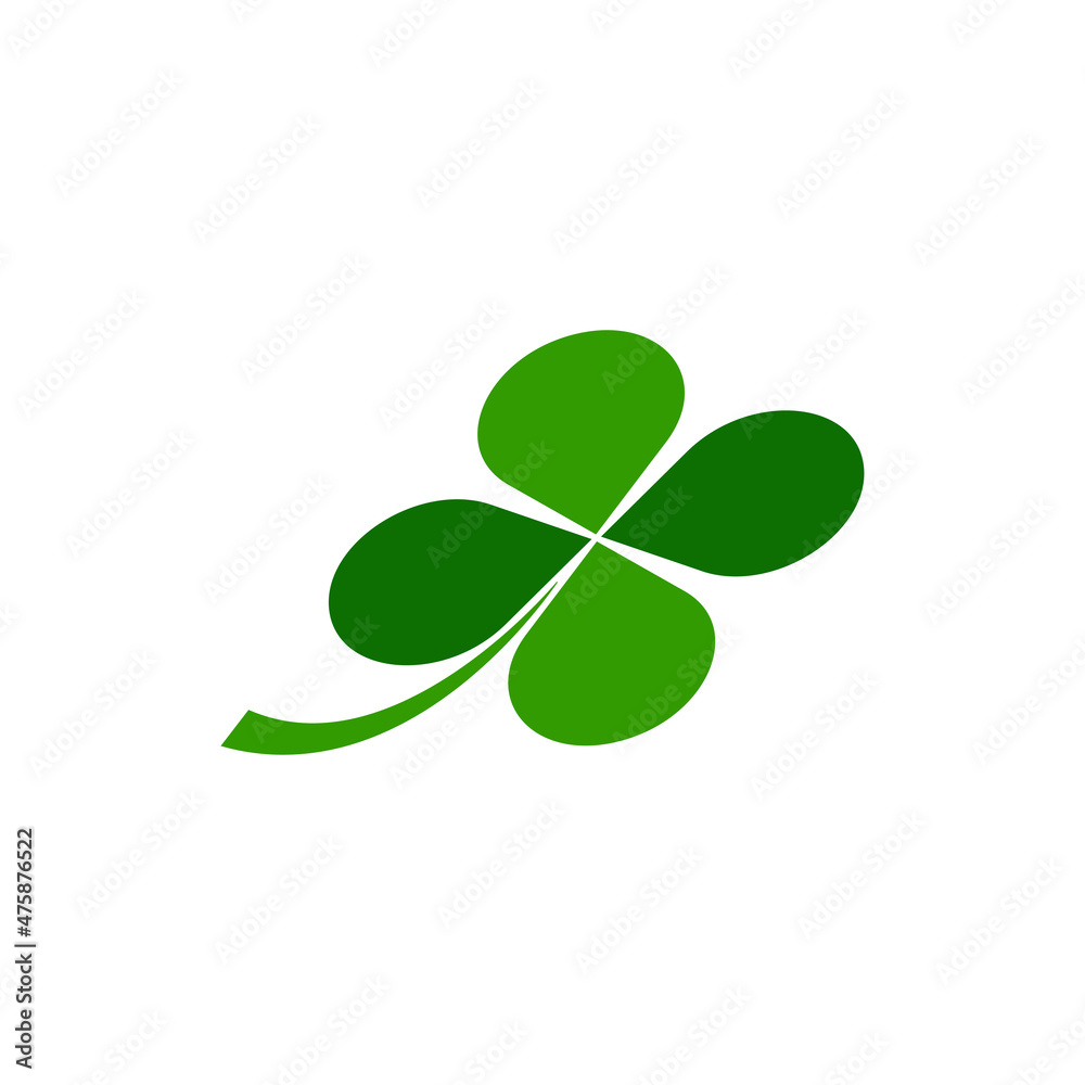 Canvas Prints clover logo icon design template vector