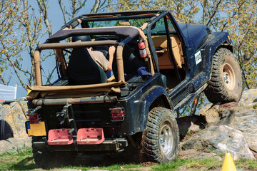 shooting sport automobile tout terrain