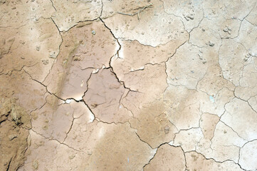 old cracked wall