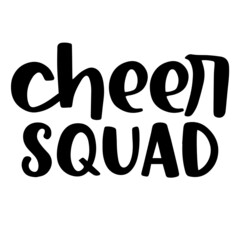 cheer squad background inspirational quotes typography lettering design