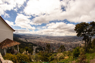 Fototapeta na wymiar Bogota city