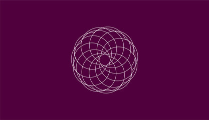 Vector Abstract Shape Geometric design