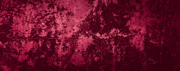 dark red scary grunge abstract concrete wall texture background