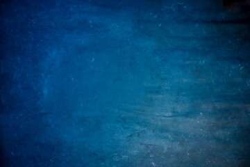 Blue textured canvas background. Painted background.
