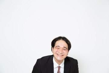 笑顔なビジネスマン
