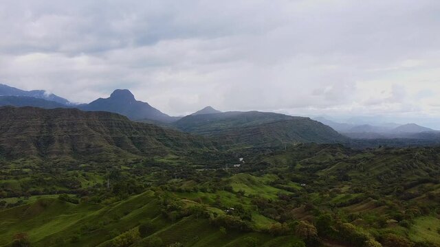 Paisaje El Bordo, municipio de Pat&iacute;a, Cauca, Colombia