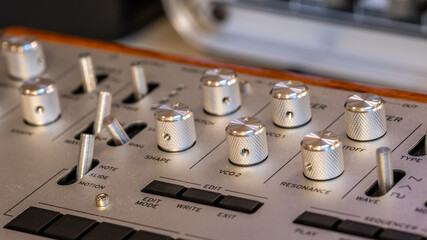 Synthesizer im Studio