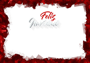 Postal de felíz navidad