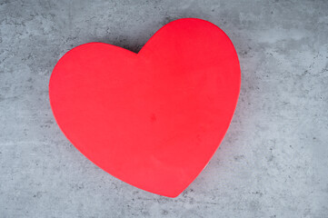 Gro&szlig;es rotes Herz