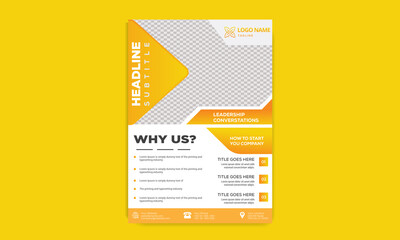 Creative design for presentations and advertising, layout of a services cover, catalog, flyer, business proposal, promotion flyer, Easy to use and edit