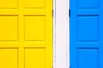 Colorful windows of abstract image