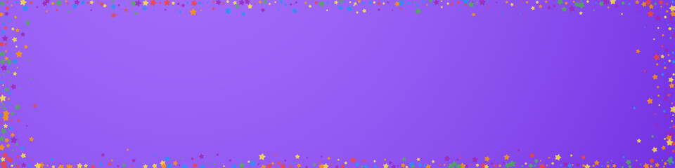 Festive valuable confetti. Celebration stars. Rain