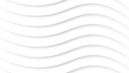 background illustration white abstract wave pattern for design Wave your hand with lines created using the blending tool. Curved wavy lines, smooth stripes.