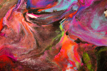 colored abstract messy spot background