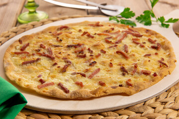 Flammkuchen Pizza