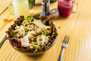 Healthy Food Homemade Classic Food Brazilian Dish Plate Menu Lunch Breakfast Rice Beans Pasta Sausage Shrimp on the Table