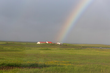 Rainbow in Iceland