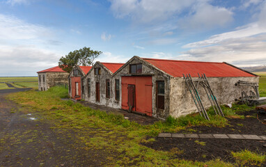 Fototapeta na wymiar Farmhouse in Iceland