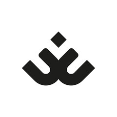 Yoga icon. Simple style yoga lessons course big sale poster background symbol. Yoga logo design element. Yoga t-shirt printing. Vector for sticker.